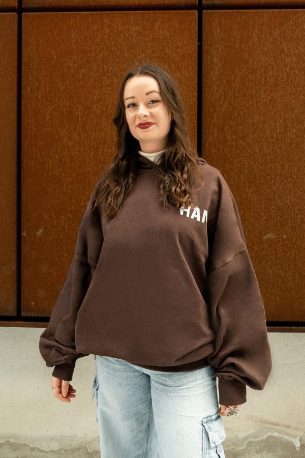 Oversized Hoodie, Organische texturen