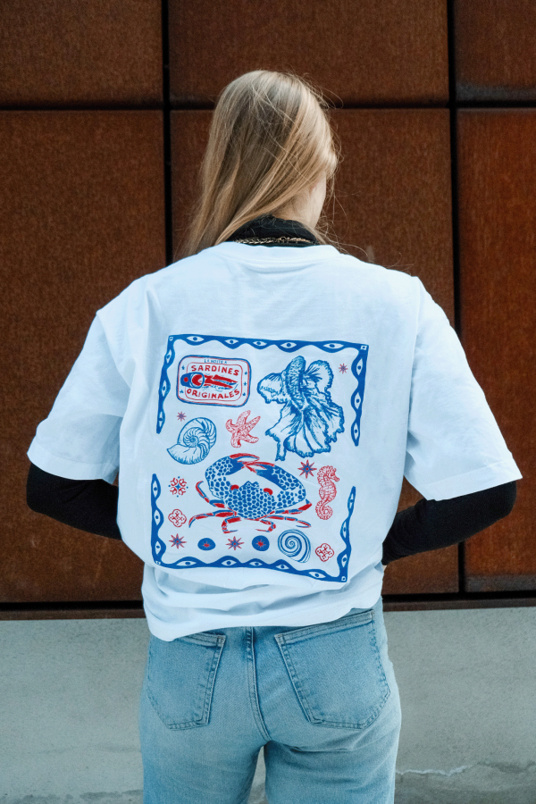 Oversized T-shirt, Zeedieren