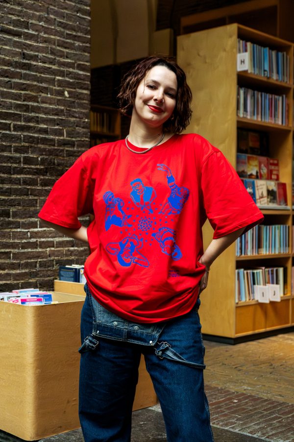 Regular T-shirt, Fish-eye