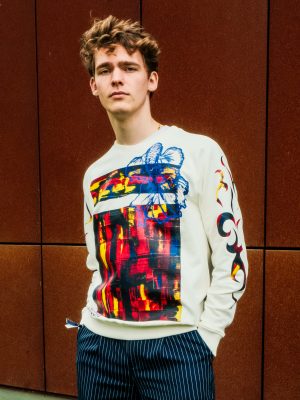 Regular Sweatshirt, Schilderij Prima Bold