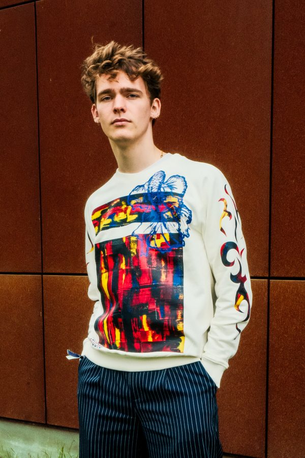 Regular Sweatshirt, Schilderij Prima Bold