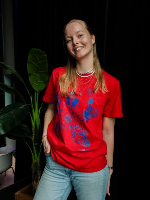 Regular T-shirt, Fish-eye