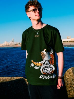 T-shirt, Sleepy Tiger Design