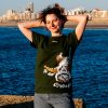 T-shirt, Sleepy Tiger Design