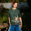 T-shirt, Sleepy Tiger Design