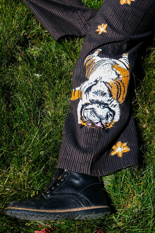 Barbara Bui broek, Sleepy Tiger In Bloom