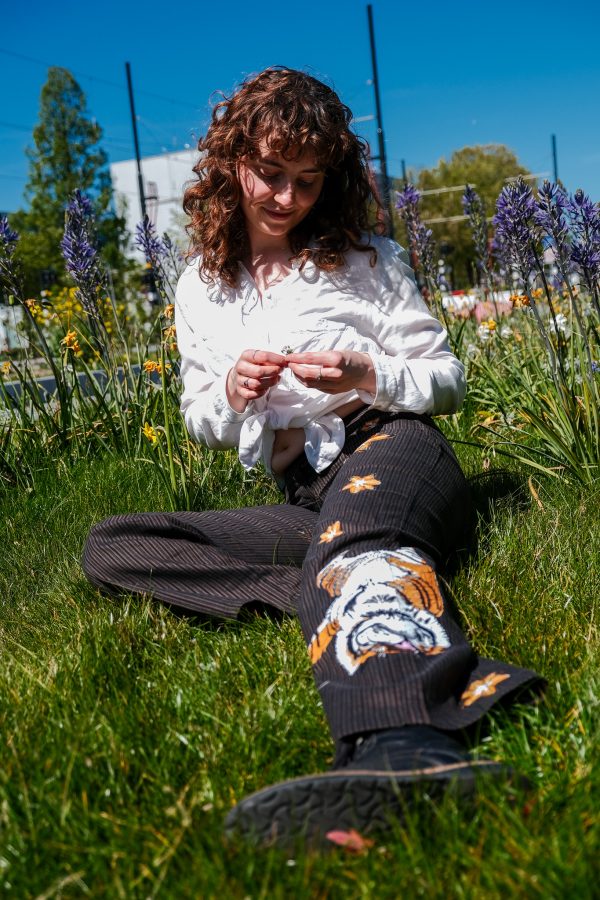 Barbara Bui broek, Sleepy Tiger In Bloom